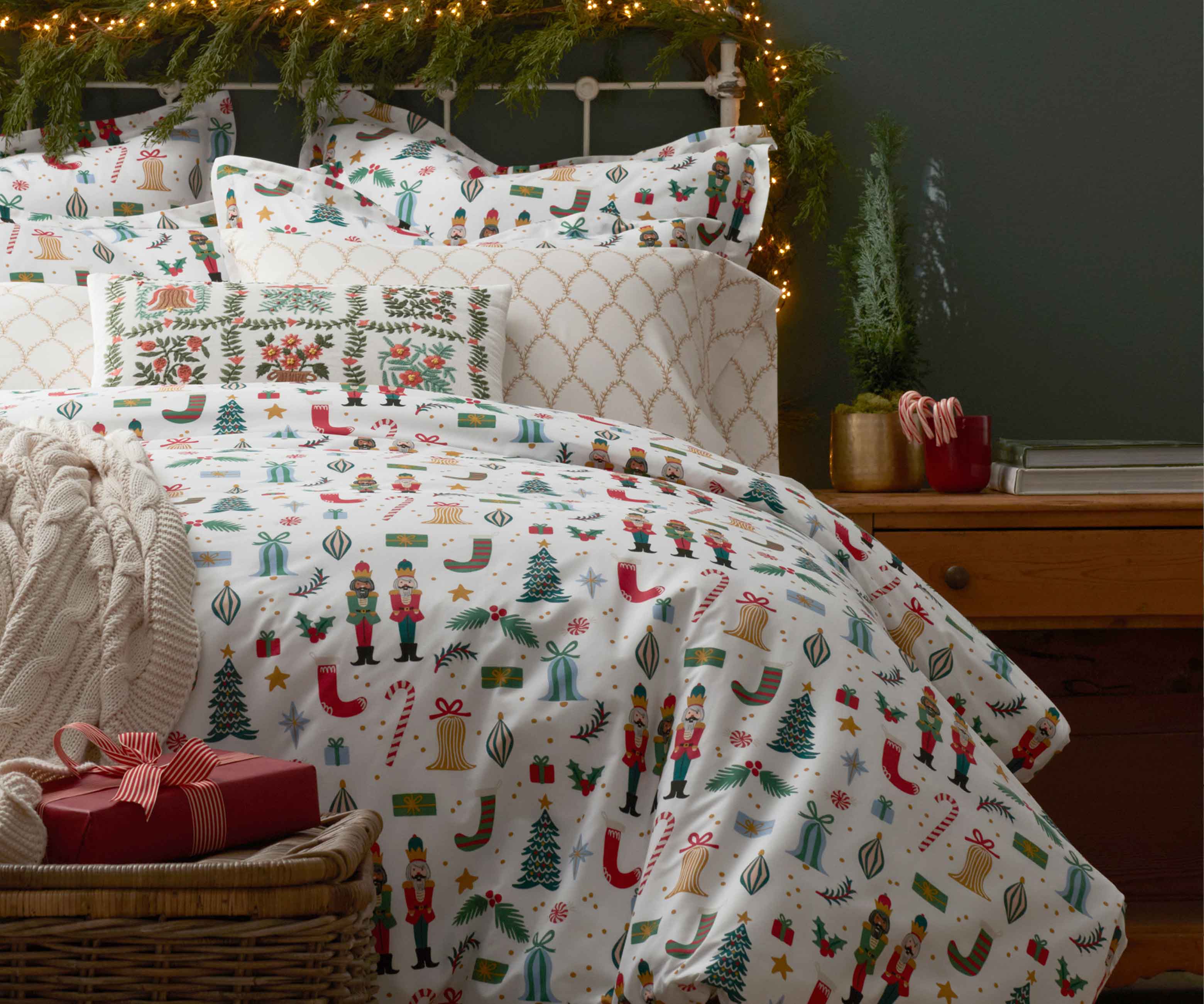 Percale Comforter - Nutcracker